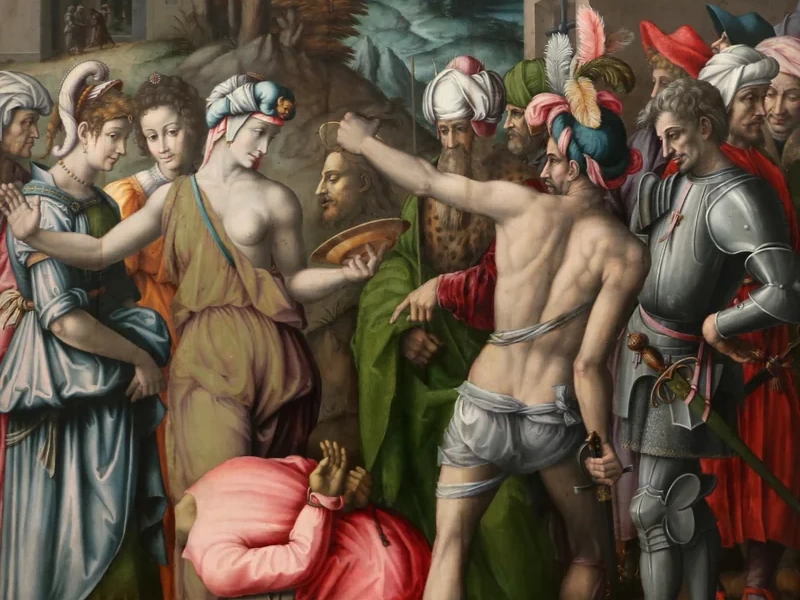 1494-Francesco Ubertini detto il Bacchiacca - La decollazione del Battista - Gemäldegalerie der Staatlichen Museen zu Berlin